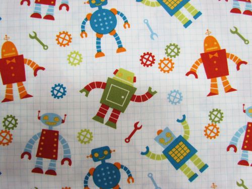 Great value Robot Factory Organic Cotton- White available to order online New Zealand