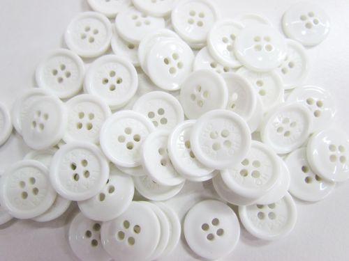 Great value Designer Logo Fashion Button #FB128 - Pack of 4 available to order online New Zealand