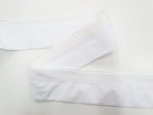 Great value 80mm Designer Waistband Facing- White #203 available to order online New Zealand