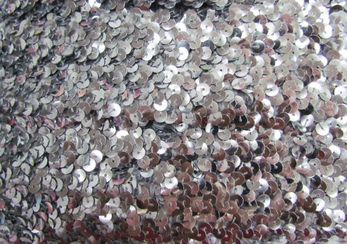 Great value Stretch Sequin Trim- 2 Row- Silver available to order online New Zealand