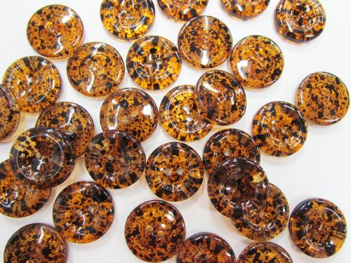 Great value Tortoiseshell Look Fashion Buttons FB107- 25mm available to order online New Zealand