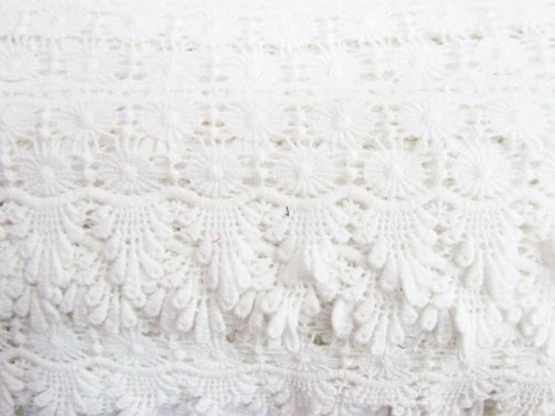 Great value 85mm Celia Cotton Lace Edge Trim #283 available to order online New Zealand