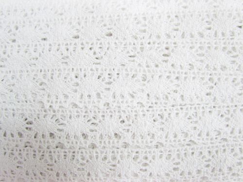 Great value 30mm Nora Cotton Lace Trim #285 available to order online New Zealand