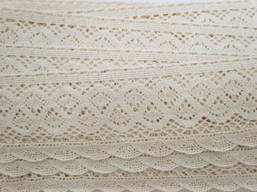 Great value 70mm Caroline Cotton Lace Trim #314 available to order online New Zealand