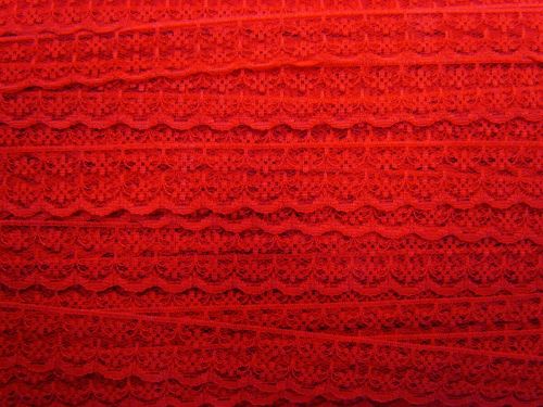 Great value 20mm Daisies After Dark Lace Trim- Red #330 available to order online New Zealand