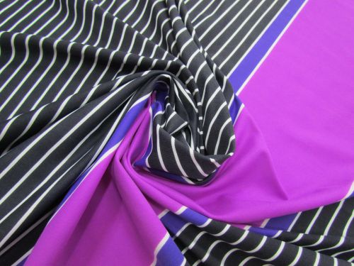 Great value Laser Light Stripe Spandex Panel 68cm Panel- Grape #3148 available to order online New Zealand