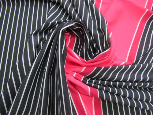 Great value Laser Light Stripe Spandex Panel 68cm Panel- Strawberry #3149 available to order online New Zealand