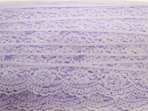 Great value 40mm Lace Trim- Candy Violet #363 available to order online New Zealand