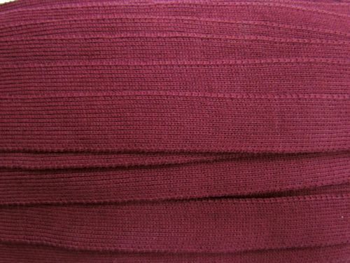 Great value 25mm Thick Rib Trim- Burgundy #3507 available to order online New Zealand