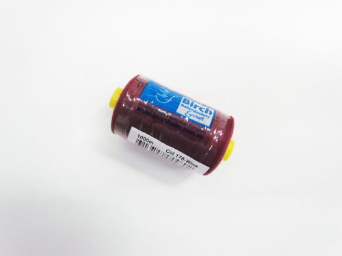 Great value 1000m Polyester Thread- Wine 178 available to order online New Zealand