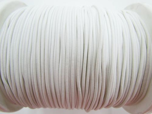 Great value 2mm Round Elastic- Cream White #471 available to order online New Zealand