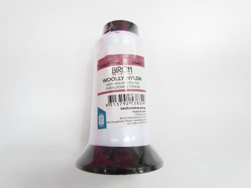 Great value 1500m Woolly Nylon Overlocking Thread- White available to order online New Zealand