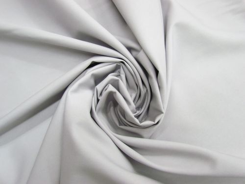 Great value Smooth Cotton Poplin- Light Grey #4903 available to order online New Zealand