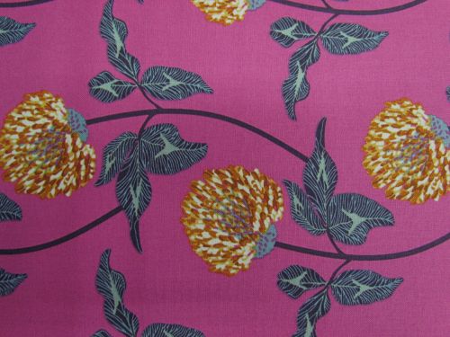 Great value Anna Maria Horner Cotton- English Summer- Leaning- Violet available to order online New Zealand