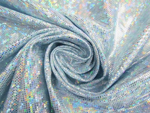 Great value Shattered Glass Spandex- Light Blue available to order online New Zealand