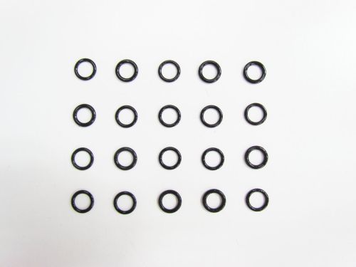 Great value 6mm Metal Black Lingerie Strap Rings RW312- Pack of 20 available to order online New Zealand