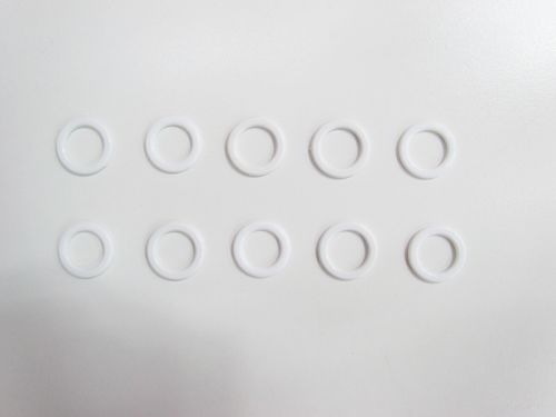 Great value 14mm Plastic White Lingerie Strap Rings RW327- Pack of 10 available to order online New Zealand