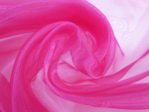 Great value Glass Organza- Cerise available to order online New Zealand