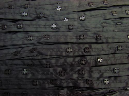 Great value Square Snap Fastener Tape- Double Snap Black #510 available to order online New Zealand