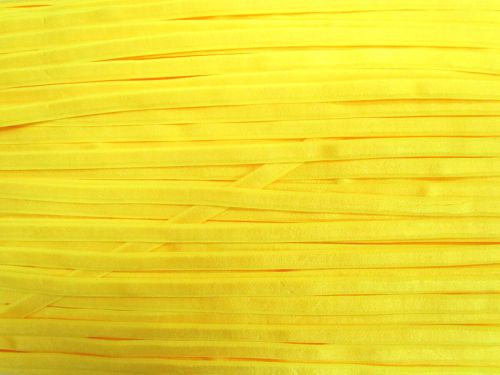 Great value 8mm Lingerie Strap Elastic- Sunshine Yellow #518 available to order online New Zealand