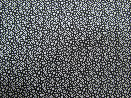 Great value Morning Frost Cotton- Ditsy Daisy White on Black DV2143 available to order online New Zealand