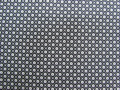 Great value Night & Day Cotton- Daisy Chain Black/White #490 available to order online New Zealand