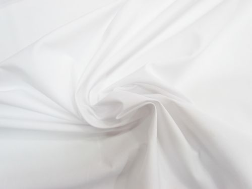 Great value Smooth Cotton Poplin- White #5768 available to order online New Zealand