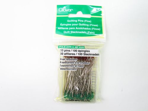 Great value Clover Quilting Pins- 48mm available to order online New Zealand