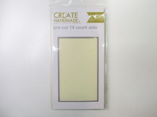 Great value Precut 14 Count Aida Cloth- 36cm x 45cm- Ecru available to order online New Zealand