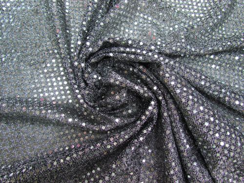 Great value 3mm American Sequins- Silver/Black available to order online New Zealand