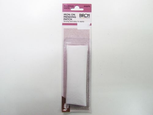 Great value Iron on Mending Patch- White available to order online New Zealand