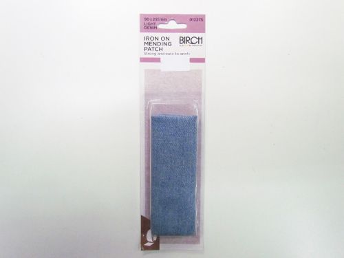 Great value Iron on Mending Patch- Light Denim available to order online New Zealand