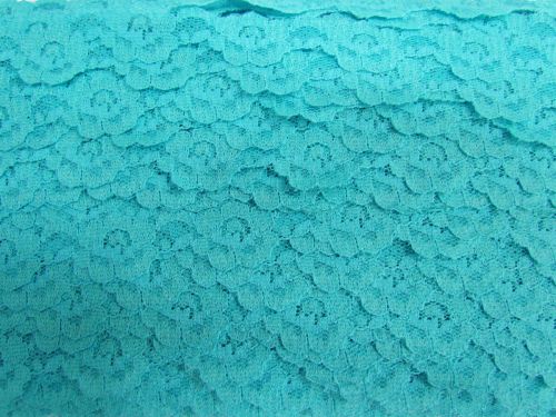 Great value 21mm Lace Trim- Bright Aqua #604 available to order online New Zealand