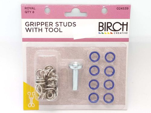 Great value Gripper Studs with Tool - Royal- Pack of 8 available to order online New Zealand