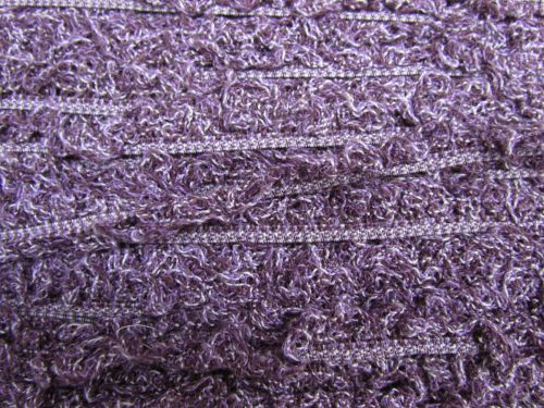 Great value 18mm Stretch Frill Crochet Trim- Purple Dream #663 available to order online New Zealand