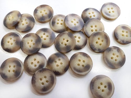 Great value 20mm Button- FB261- Tortoiseshell available to order online New Zealand