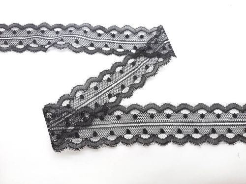 Great value 40mm Refelction Scallop Lace Trim #713 available to order online New Zealand