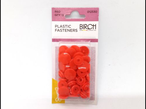 Great value Plastic Fasteners- Red 12pk available to order online New Zealand