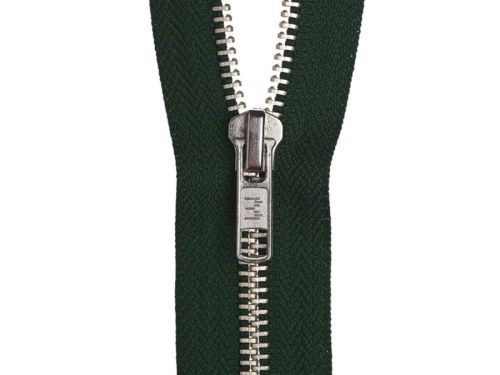 Great value Nickel Jacket Zip- Open End- 46cm (18 inch)- 265 BOTTLE available to order online New Zealand