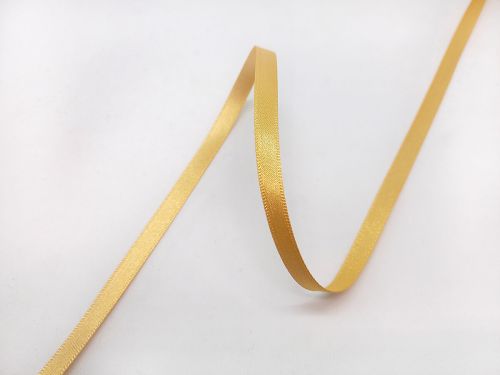 Great value Double Sided Satin Ribbon- 7mm- 82/678 HONEY GOLD available to order online New Zealand