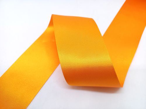 Great value Double Sided Satin Ribbon- 50mm- 670/672 MARIGOLD available to order online New Zealand