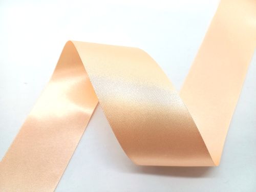 Great value Double Sided Satin Ribbon- 50mm- 71 PEACH available to order online New Zealand