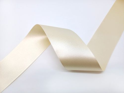 Great value Double Sided Satin Ribbon- 50mm- 9790 PEARL available to order online New Zealand