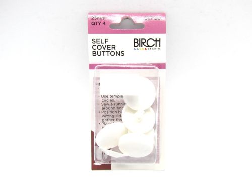Great value Self Cover Buttons- 23mm- Pack of 4 available to order online New Zealand