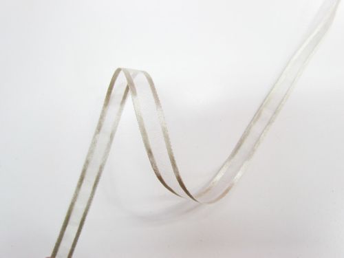 Great value 11mm Satin Edge Ribbon- Pearl Grey #801 available to order online New Zealand