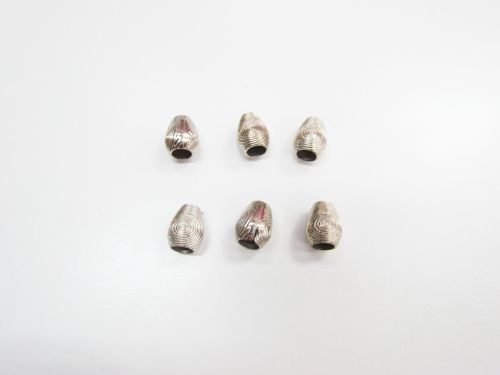 Great value Cord Toggle Bead- Silver #RW581- 6 Pack available to order online New Zealand
