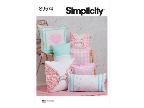 Great value Simplicity Pattern S974 Pillows- Size OS (One Size Only) available to order online New Zealand