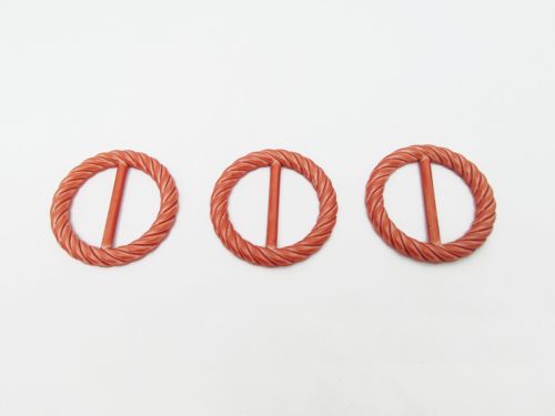 Great value 39mm Coral Round Rope Buckles RW585- Pack of 3  available to order online New Zealand