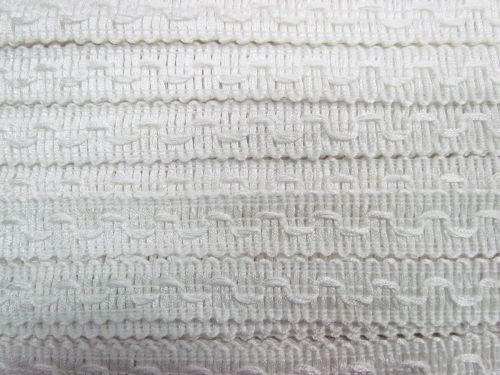 Great value 23mm Decorative Petersham Ribbon- White #989 available to order online New Zealand