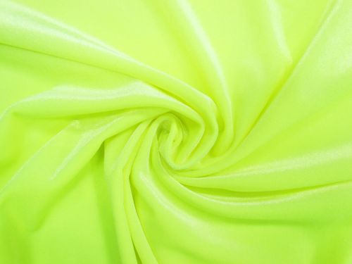 Great value Stretch Velvet- Neon Yellow #8125 available to order online New Zealand